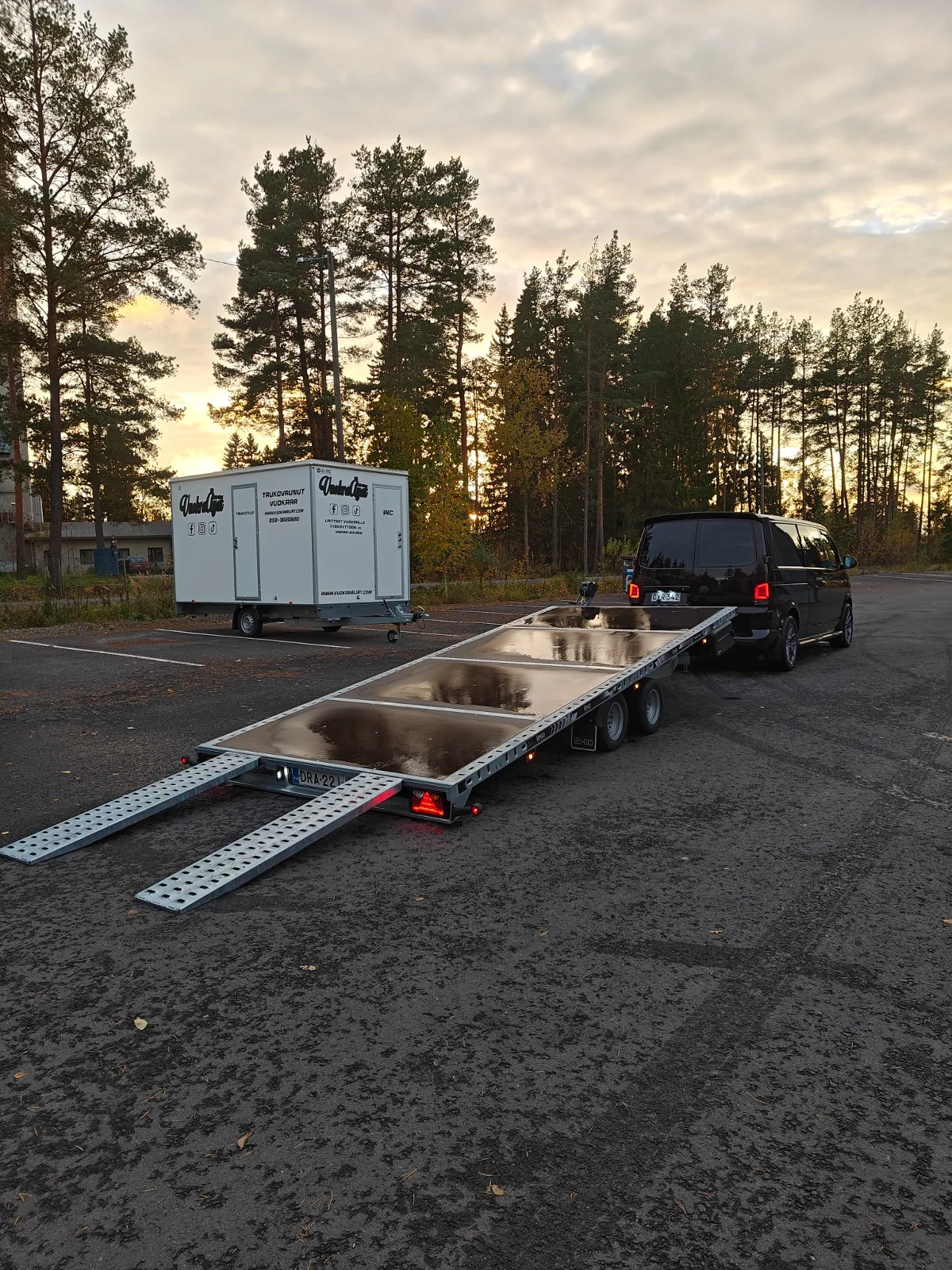 Autotraileri ja taukovaunu vuokralle Seinäjoella – VuokraÄijät